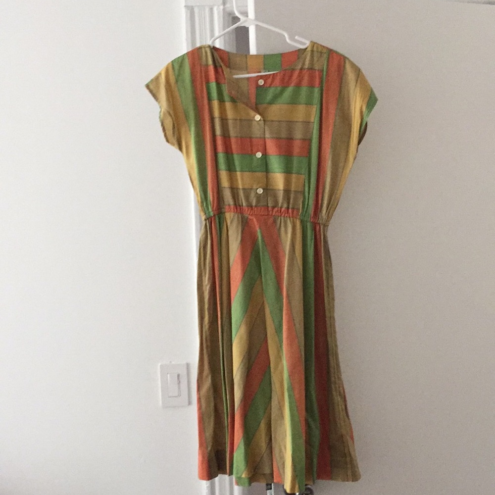Vintage Striped Dress